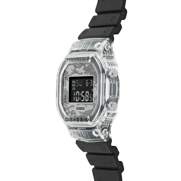 G-SHOCK カモフラージュ スケルトン 5600シリーズ DW-5600SKC-1JF メンズ 腕時計 電池式 デジタル スクエア 反転液晶 国内正規品 カシオ