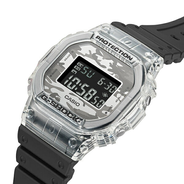 G-SHOCK カモフラージュ スケルトン 5600シリーズ DW-5600SKC-1JF メンズ 腕時計 電池式 デジタル スクエア 反転液晶 国内正規品 カシオ