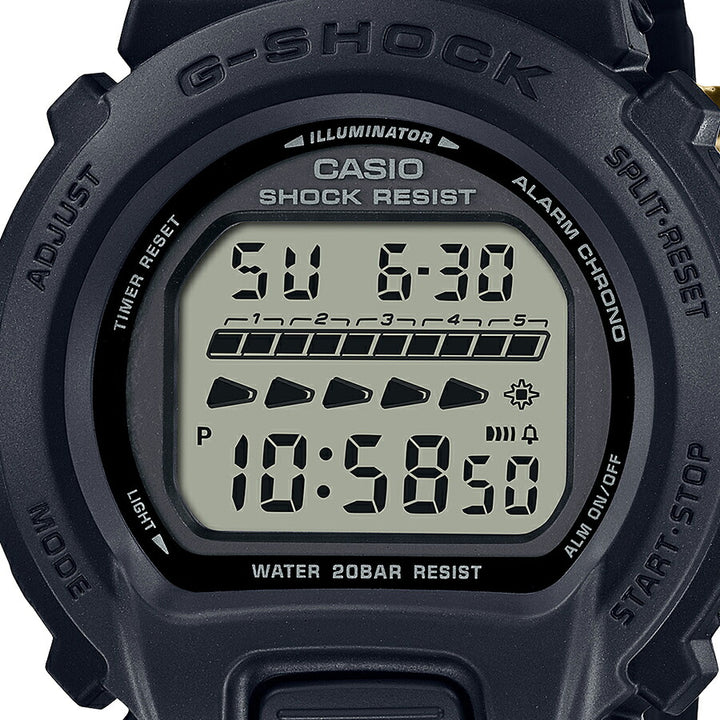 G-SHOCK 40周年記念 リマスター・ブラック DW-6600復刻デザイン DW-6640RE-1JR メンズ 腕時計 電池式 国内正規品 カシオ