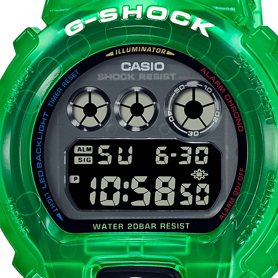 G-SHOCK JOYTOPIA ジョイトピア DW-6900JT-3JF メンズ 腕時計 電池式 デジタル スケルトン Y2K 反転液晶 国内正規品 カシオ