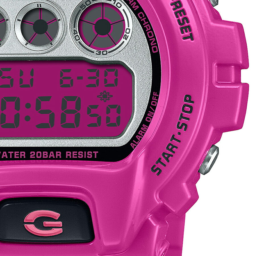 G-SHOCK CRAZY COLORS 2024 ショッキングピンク DW-6900RCS-4JF メンズ 電池式 デジタル ラウンド ト –  THE CLOCK HOUSE公式オンラインストア