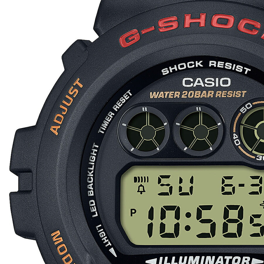 G-SHOCK 6900シリーズ DW-6900UB-9JF メンズ 電池式 デジタル ラウンド トリグラム ブラック – THE CLOCK  HOUSE公式オンラインストア