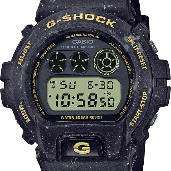 G-SHOCK オーシャンウェーブ DW-6900WS-1JF メンズ 腕時計 電池式 デジタル ブラック 夏 夜 海 国内正規品 カシオ