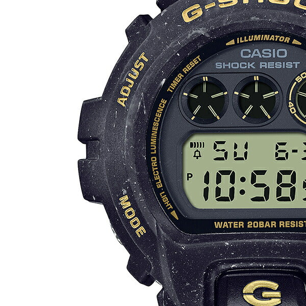 G-SHOCK オーシャンウェーブ DW-6900WS-1JF メンズ 腕時計 電池式 デジタル ブラック 夏 夜 海 国内正規品 カシオ