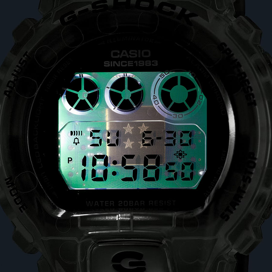 G-SHOCK 40周年記念 クリアリミックス DW-6940RX-7JR メンズ 腕時計