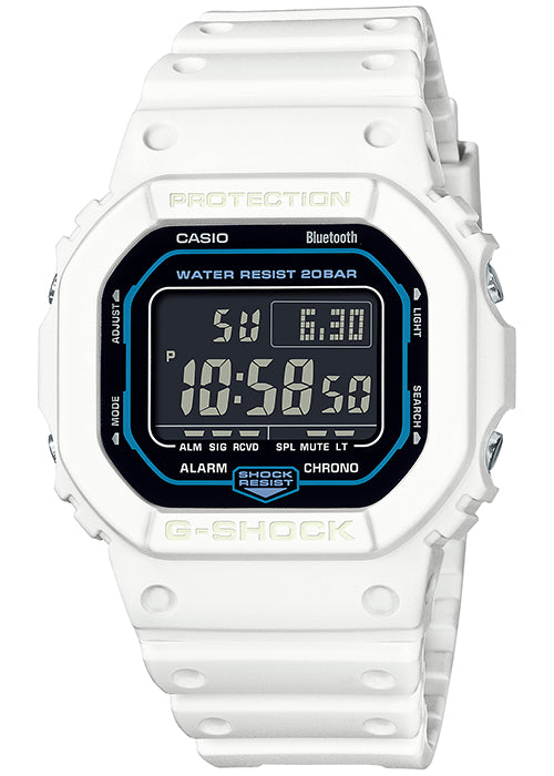 G-SHOCK Sci-Fi World SFワールドシリーズ スクエア DW-B5600SF-7JF メンズ 腕時計 電池式 デジタル ホワイト 反転液晶 国内正規品 カシオ