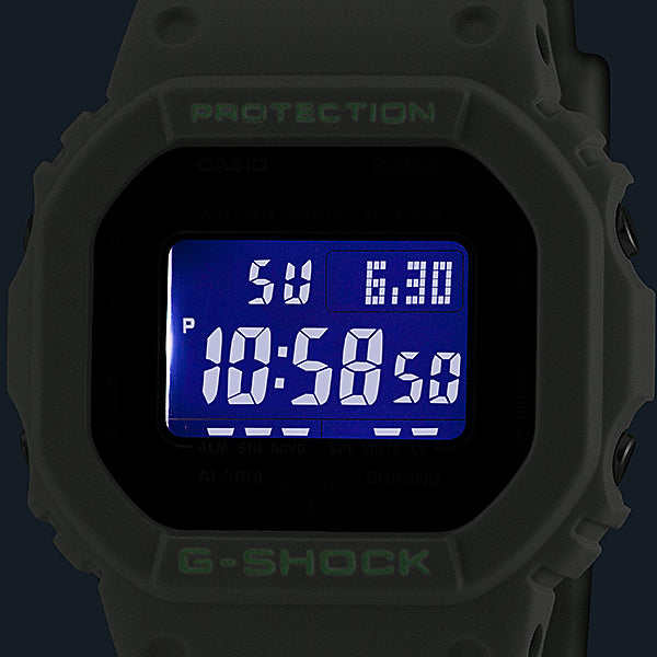 G-SHOCK Sci-Fi World SFワールドシリーズ スクエア DW-B5600SF-7JF メンズ 腕時計 電池式 デジタル ホワイト 反転液晶 国内正規品 カシオ