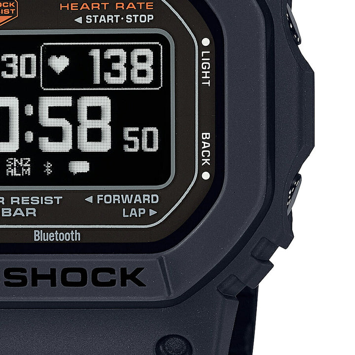 G-SHOCK G-SQUAD 心拍計測 血中酸素レベル計測 DW-H5600-1JR メンズ ソーラー Bluetooth 反転液晶 国内正規品 カシオ