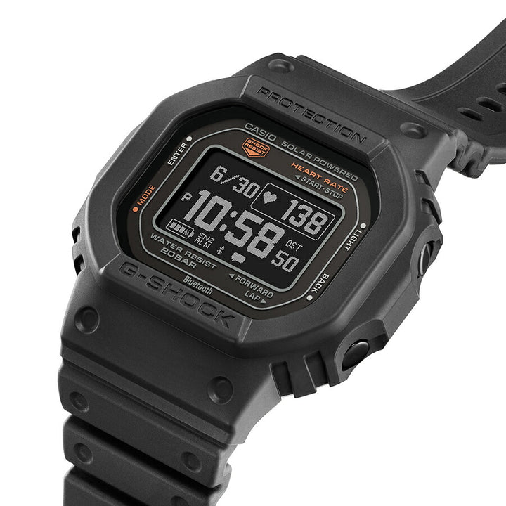 G-SHOCK G-SQUAD 心拍計測 血中酸素レベル計測 DW-H5600-1JR メンズ ソーラー Bluetooth 反転液晶 国内正規品 カシオ