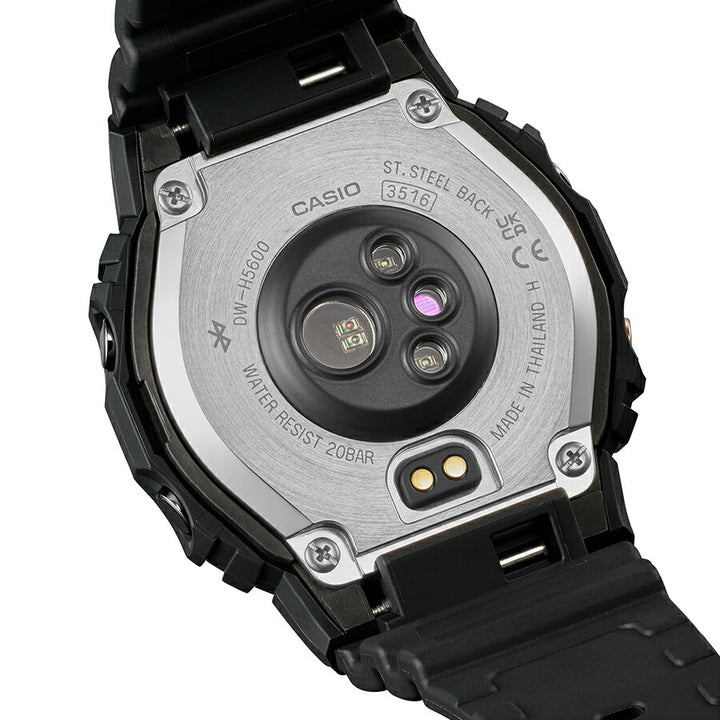 G-SHOCK G-SQUAD 心拍計測 血中酸素レベル計測 DW-H5600-1JR メンズ ソーラー Bluetooth 反転液晶 国内正規品 カシオ