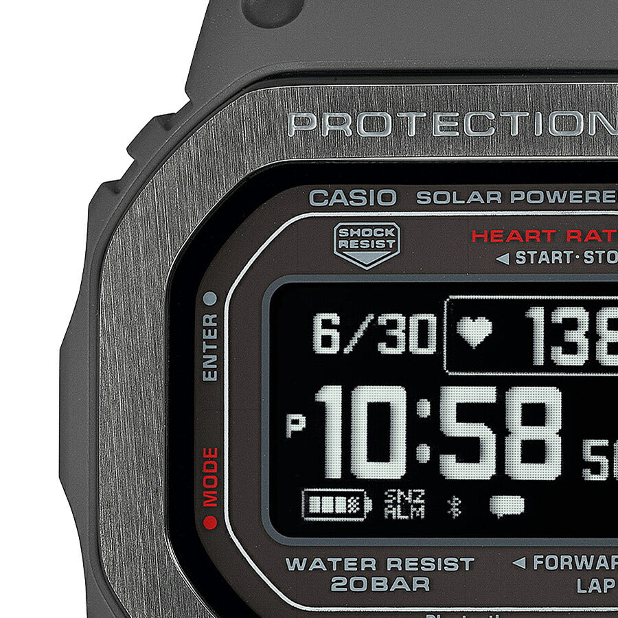 G-SHOCK G-SQUAD 心拍計測 血中酸素レベル計測 DW-H5600MB-8JR メンズ