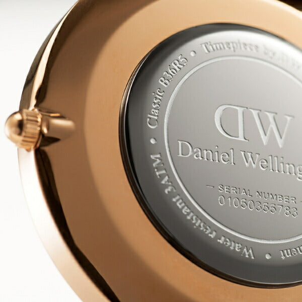 DANIEL WELLINGTON ダニエルウェリントン CLASSIC BRISTOL クラシック ブリストル 36mm DW00100039 メンズ 腕時計 クオーツ 電池式 革ベルト