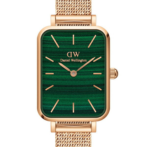 DANIEL WELLINGTON ダニエルウェリントン QUADRO PRESSED MELROSE クアドロ メルローズ スクエア DW00100437 レディース 腕時計 クオーツ 電池式 メッシュベルト