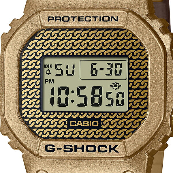 G-SHOCK Hip Hop Gold 交換用ベゼル&バンドセット DWE-5600HG-1JR メンズ 腕時計 電池式 デジタル スクエア ゴールド 国内正規品 カシオ