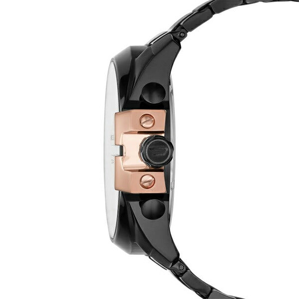 ディーゼル MEGA CHIEF メガチーフ DZ4309 メンズ 腕時計 クオーツ 電池式 アナログ メタルベルト ブラック 国内正規品