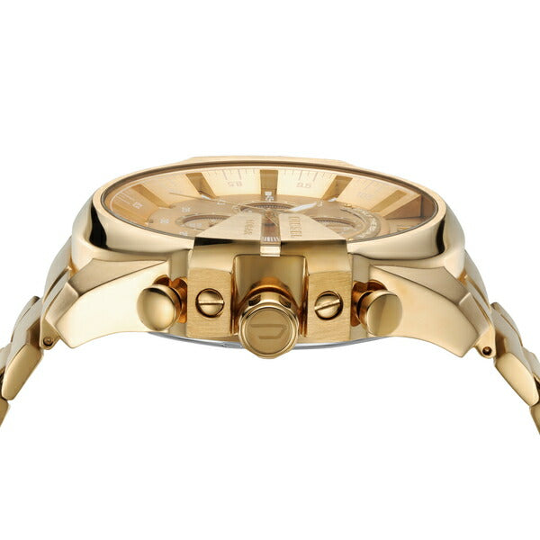 ディーゼル MEGA CHIEF メガチーフ DZ4360 メンズ 腕時計 クオーツ 電池式 アナログ メタルベルト ゴールド 国内正規品
