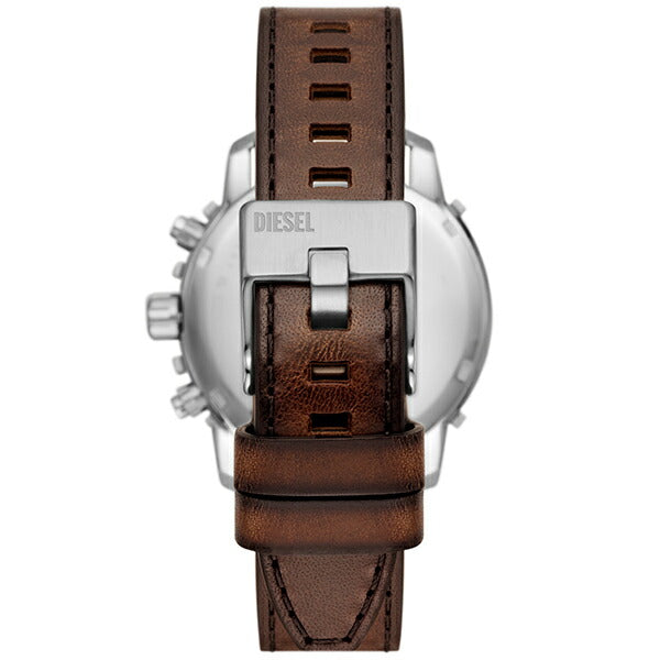 ディーゼル GRIFFED MINI グリフド ミニ DZ4604 メンズ 腕時計 クオーツ クロノグラフ アナログ ブルーダイヤル ブラウン 革ベルト 国内正規品