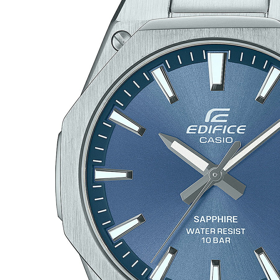 カシオ エディフィス スタンダード クオーツ 3針 EFR-S108DJ-2AJF メンズ 腕時計 電池式 メタルバンド ブルー