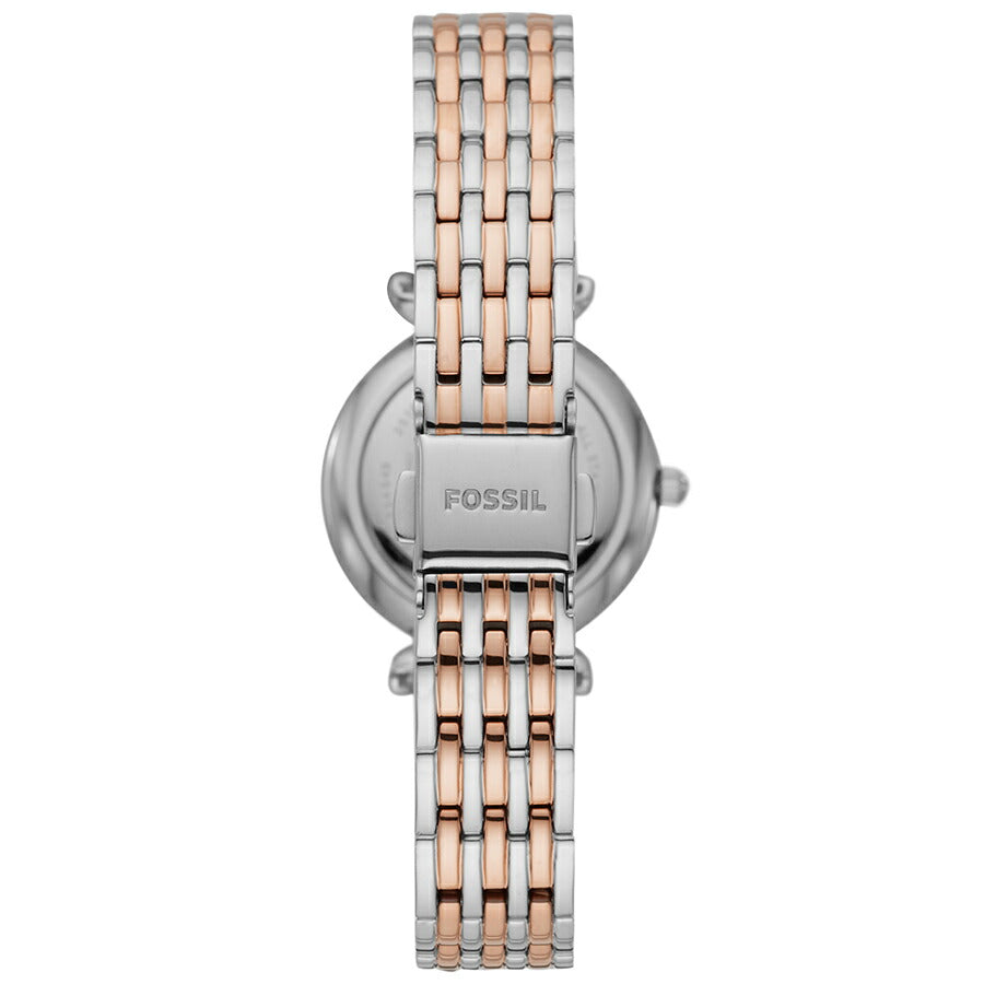 フォッシル CARLIE MINI カーリー ミニ ES4649 レディース 腕時計 クオーツ 電池式 アナログ メタルベルト ゴールド シルバー 国内正規品