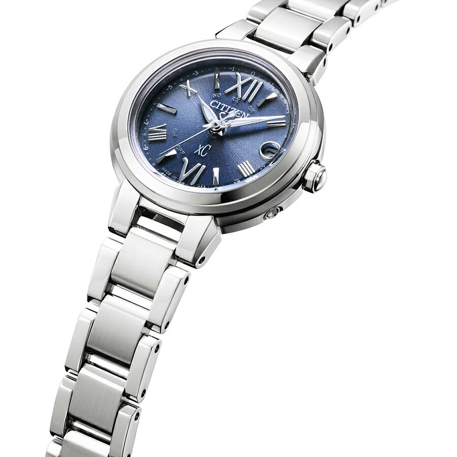 シチズン xC クロスシー basic collection ベーシックコレクション ES9430-54L レディース 腕時計 ソーラー 電波 ネイビー