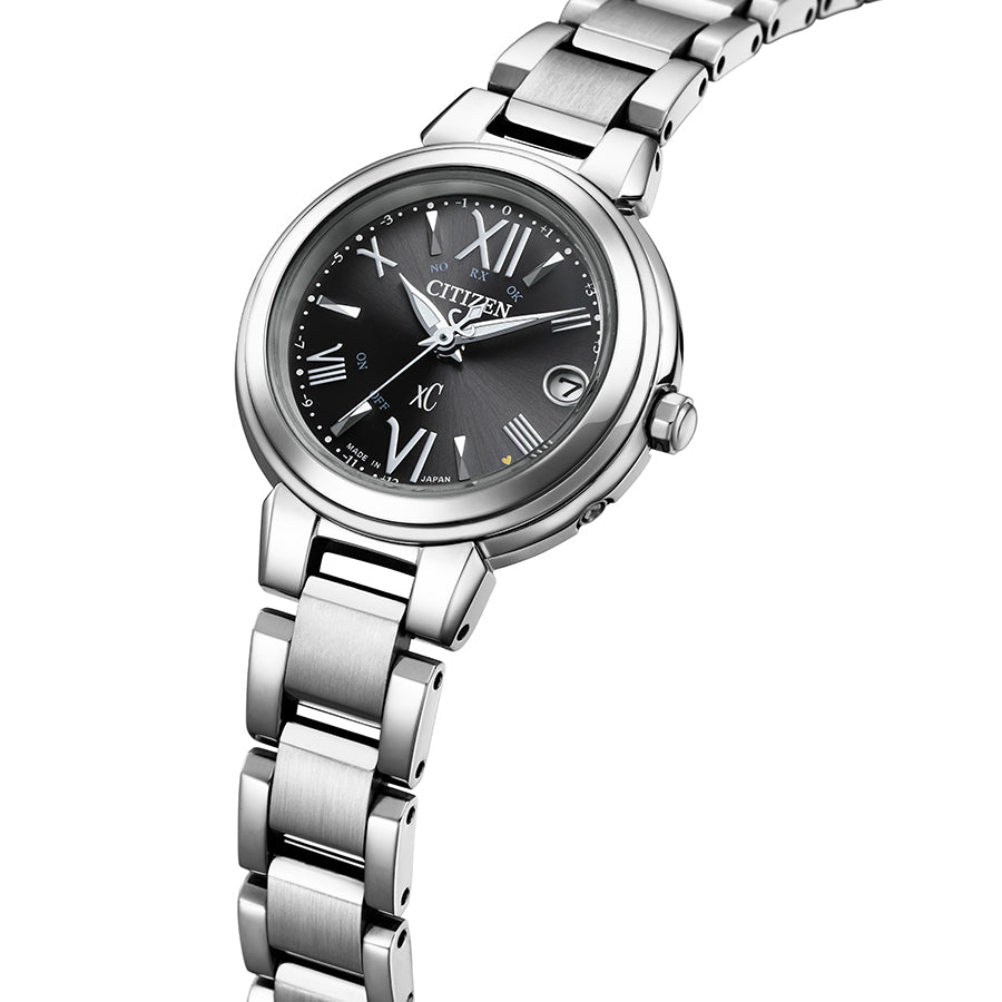 シチズン xC クロスシー basic collection ベーシックコレクション ES9430-89E レディース 腕時計 ソーラー 電波 ブラック