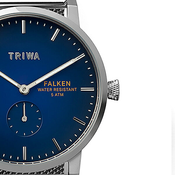 TRIWA トリワ FALKEN ファルケン ノルディック FAST126-ME021212 メンズ レディース 腕時計 クオーツ メッシュ ブルー シルバー