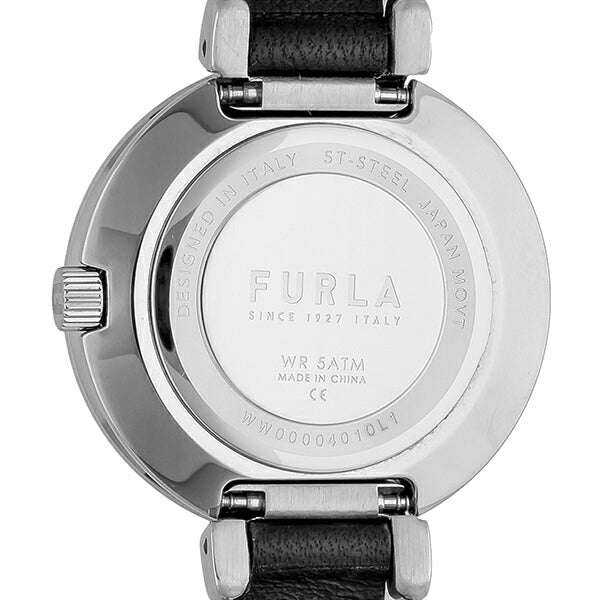 FURLA フルラ ESSENTIAL エッセンシャル ブレスレットタイプ FL-WW00004010L1 レディース 腕時計 クオーツ 電池式 革ベルト ブラック