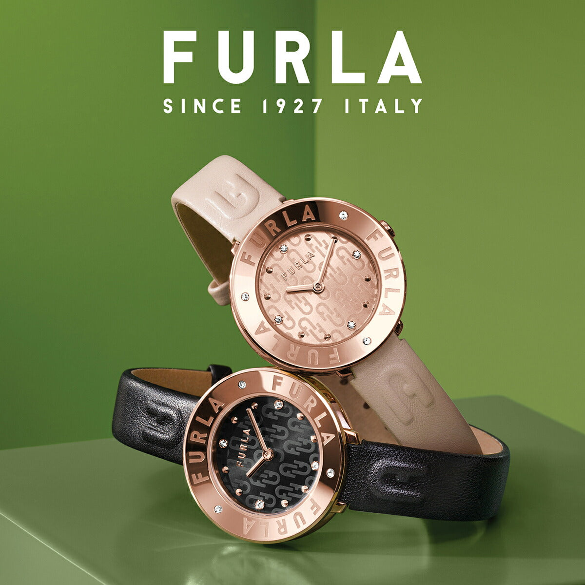 フルラ エッセンシャル FL-WW00004016L3 レディース 腕時計 クオーツ 電池式 革ベルト ピンク