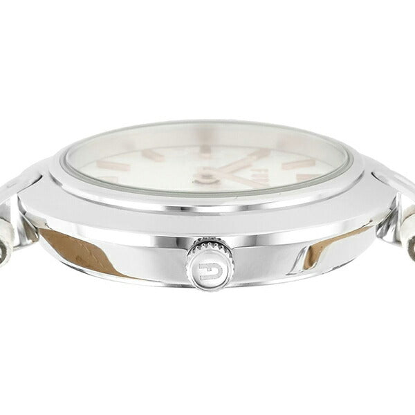 FURLA フルラ LOGO LINKS フルラロゴリンクス FL-WW00006001L1 レディース 腕時計 クオーツ 電池式 革ベルト ホワイト シルバー