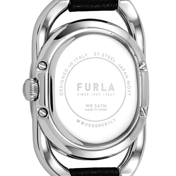 FURLA フルラ STUDS INDEX フルラスタッズインデックス FL-WW00008001L1 レディース 腕時計 クオーツ 電池式 革ベルト ブラック