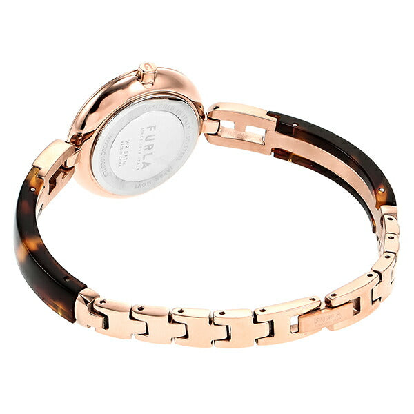 FURLA フルラ BANGLE バングル FL-WW00010001L3 レディース 腕時計 クオーツ 電池式 メタル 樹脂ベルト べっ甲