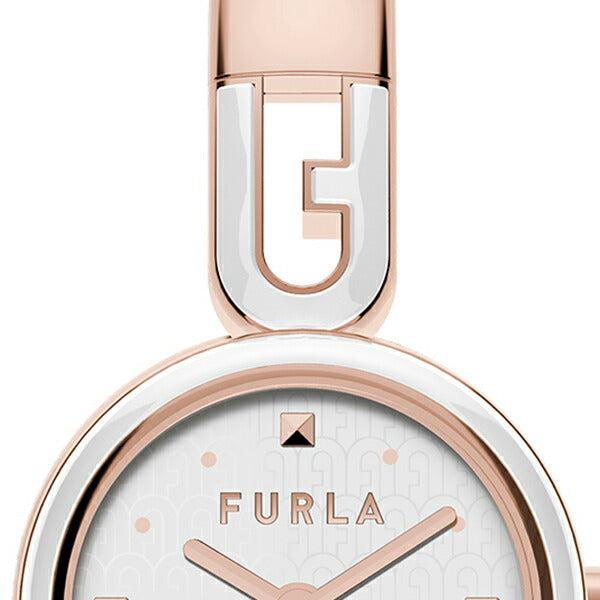 FURLA フルラ BANGLE バングル FL-WW00010006L3 レディース 腕時計 クオーツ 電池式 メタル 樹脂ベルト ローズゴールド