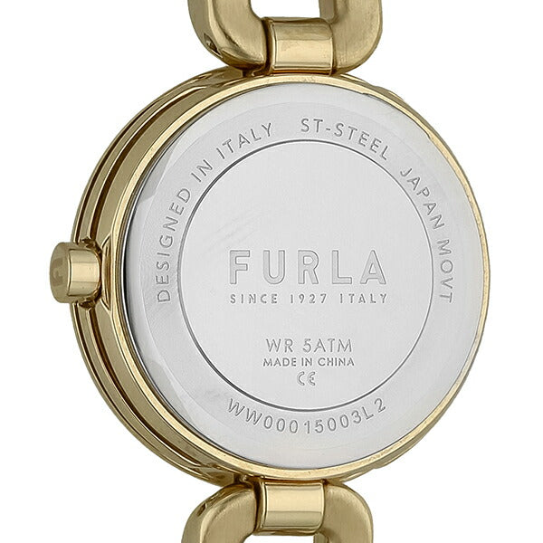 FURLA フルラ ARCO CHAIN アルコチェーン FL-WW00015003L2 レディース 腕時計 クオーツ 電池式 革ベルト ブラウン