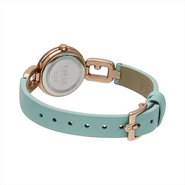 FURLA フルラ ARCO CHAIN アルコチェーン ミントカラー コレクション FL-WW00015010L5 レディース クオーツ 電池式 革ベルト