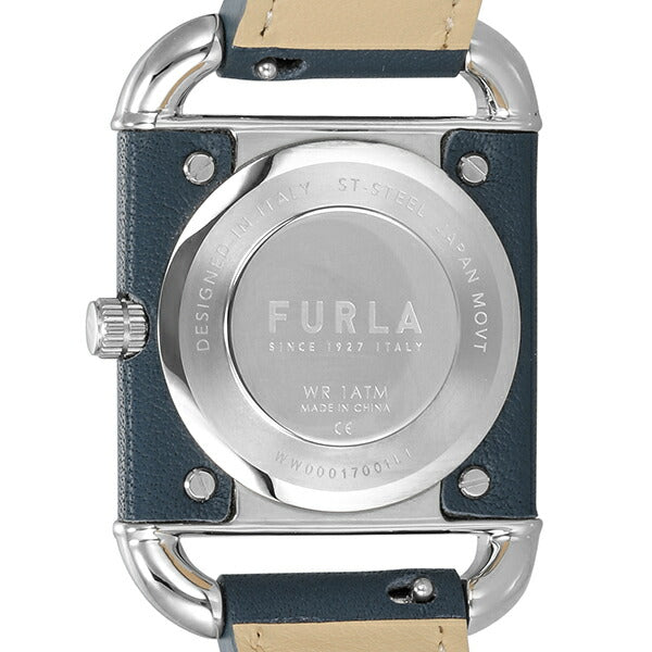 FURLA フルラ ARCO SQUARE アルコ スクエア FL-WW00017001L1 レディース 腕時計 クオーツ 電池式 革ベルト ネイビー