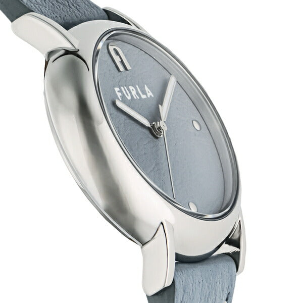 FURLA フルラ EASY SHAPE イージーシェイプ FL-WW00024014L1 レディース 腕時計 クオーツ 電池式 革ベルト ブルー