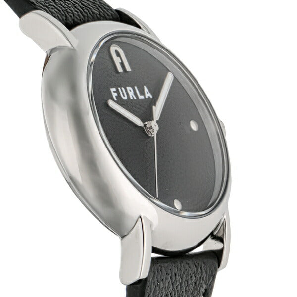 FURLA フルラ EASY SHAPE イージーシェイプ 限定モデル FL-WW00024015L1 レディース 腕時計 クオーツ 電池式 革ベルト ブラック