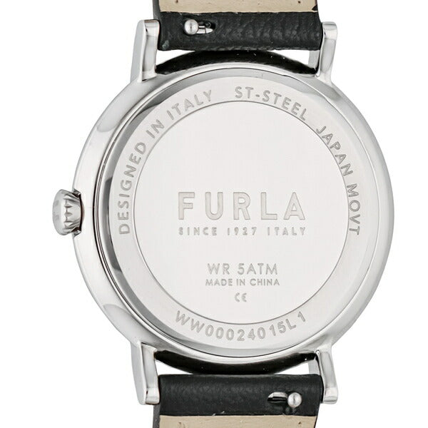 FURLA フルラ EASY SHAPE イージーシェイプ 限定モデル FL-WW00024015L1 レディース 腕時計 クオーツ 電池式 革ベルト ブラック