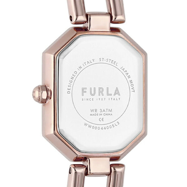 FURLA フルラ OCTAGONAL オクタゴナル ダブルトゥール FL-WW00044005L3 レディース クオーツ 電池式 革ベルト ピンク