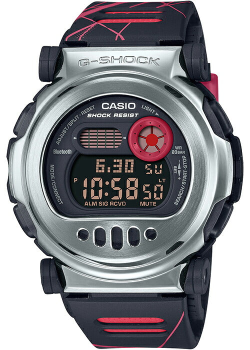 G-SHOCK DW-001 シリーズ G-B001MVA-1JR メンズ 腕時計 電池式 デジタル ダブルベゼル ブラック シルバー 国内正規品 カシオ