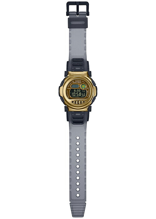 G-SHOCK DW-001 シリーズ G-B001MVB-8JR メンズ 腕時計 電池式 デジタル ダブルベゼル グレー ゴールド 国内正規品 カシオ