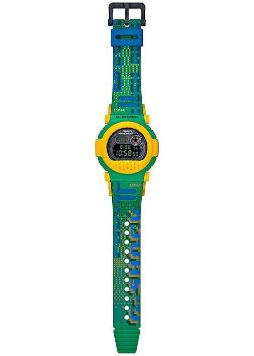 G-SHOCK G-B001 シリーズ G-B001RG-3JR メンズ 腕時計 電池式 デジタル Bluetooth イエロー グリーン 国内正規品 カシオ