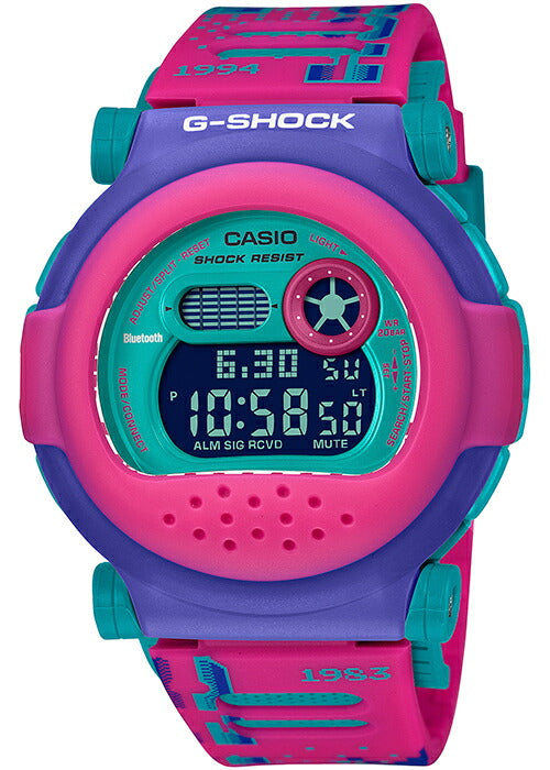 G-SHOCK G-B001 シリーズ G-B001RG-4JR メンズ 腕時計 電池式 デジタル Bluetooth ピンク ブルー 国内正規品 カシオ