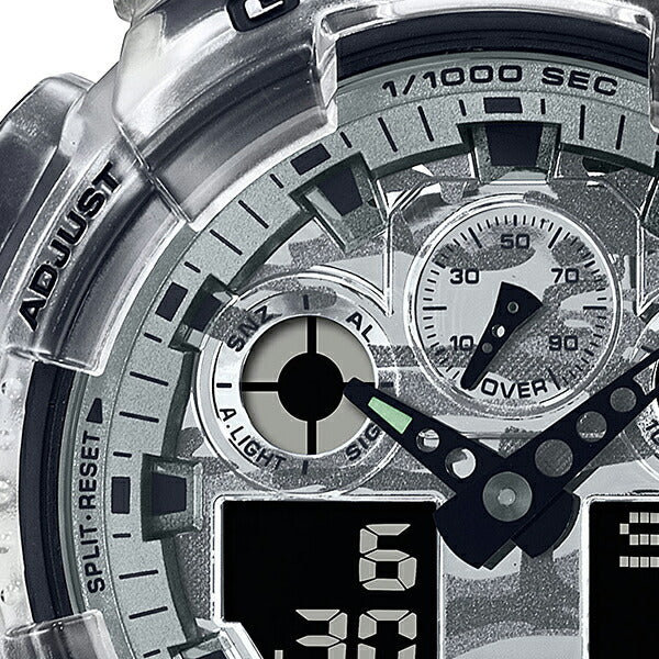 G-SHOCK カモフラージュ スケルトン GA-100SKC-1AJF メンズ 電池式 アナデジ ビッグケース 反転液晶 – THE CLOCK  HOUSE公式オンラインストア