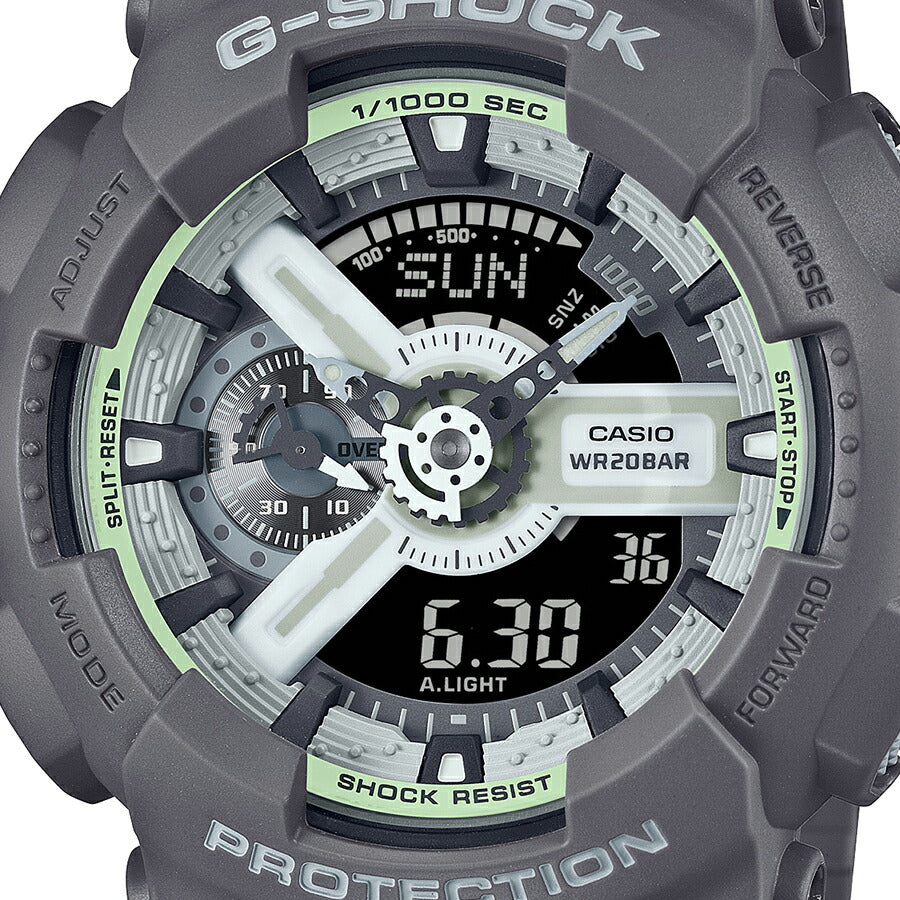 G-SHOCK HIDDEN GLOW 蓄光フェイス GA-110HD-8AJF メンズ 電池式 アナデジ ビッグケース グレー 反転液晶 – THE  CLOCK HOUSE公式オンラインストア