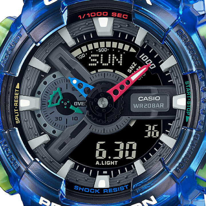 G-SHOCK JOYTOPIA ジョイトピア GA-110JT-2AJF メンズ 腕時計 電池式 アナデジ スケルトン ビッグケース Y2K 反転液晶 国内正規品 カシオ