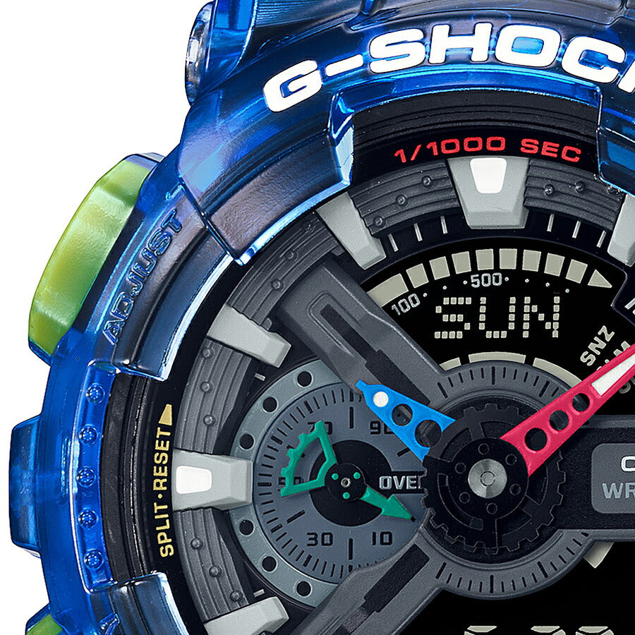 G-SHOCK JOYTOPIA ジョイトピア GA-110JT-2AJF メンズ 腕時計 電池式 アナデジ スケルトン ビッグケース Y2K 反転液晶 国内正規品 カシオ