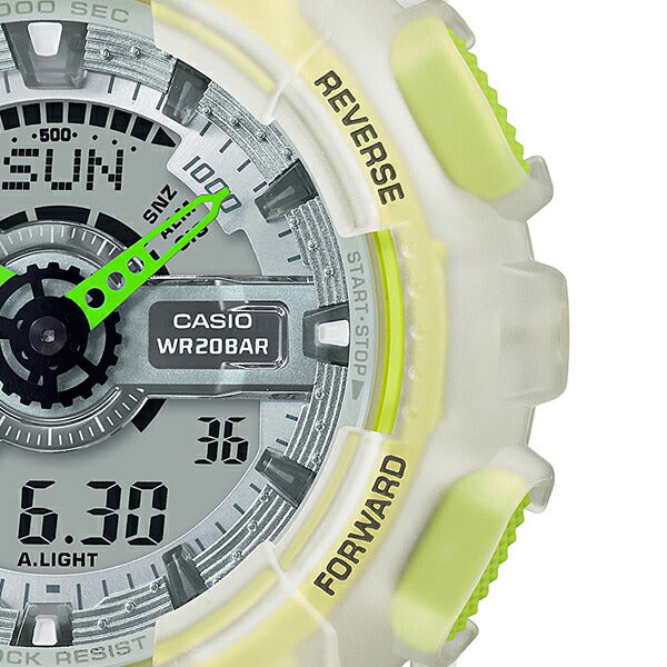 G-SHOCK ジーショック カラースケルトン ホワイト GA-110LS-7AJF メンズ 腕時計 アナデジ 国内正規品 カシオ Color Skeleton