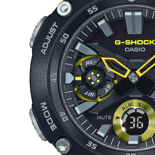 G-SHOCK GA-2000-1A9JF メンズ アナデジ カーボンコアガード イエロー – THE CLOCK HOUSE公式オンラインストア