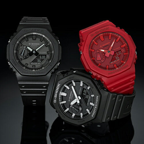 G-SHOCK ベーシック GA-2100-1AJF メンズ デジアナ ブラック カーボン 